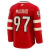 Kanada 4 Nations Face Off 2025 Fanatics Premium Connor McDavid Rot Trikot - Herren